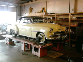 C and T automotive works on classic cars